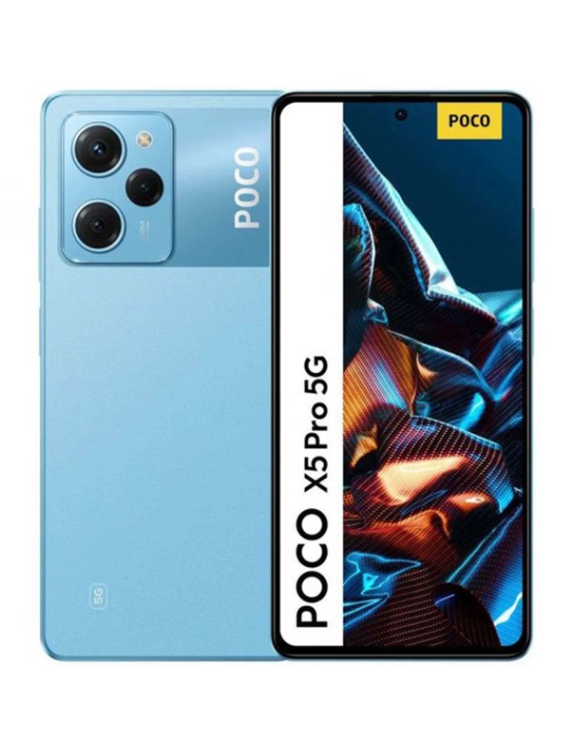 Xiaomi - Xiaomi Poco X5 Pro 5G 256GB DS Blue