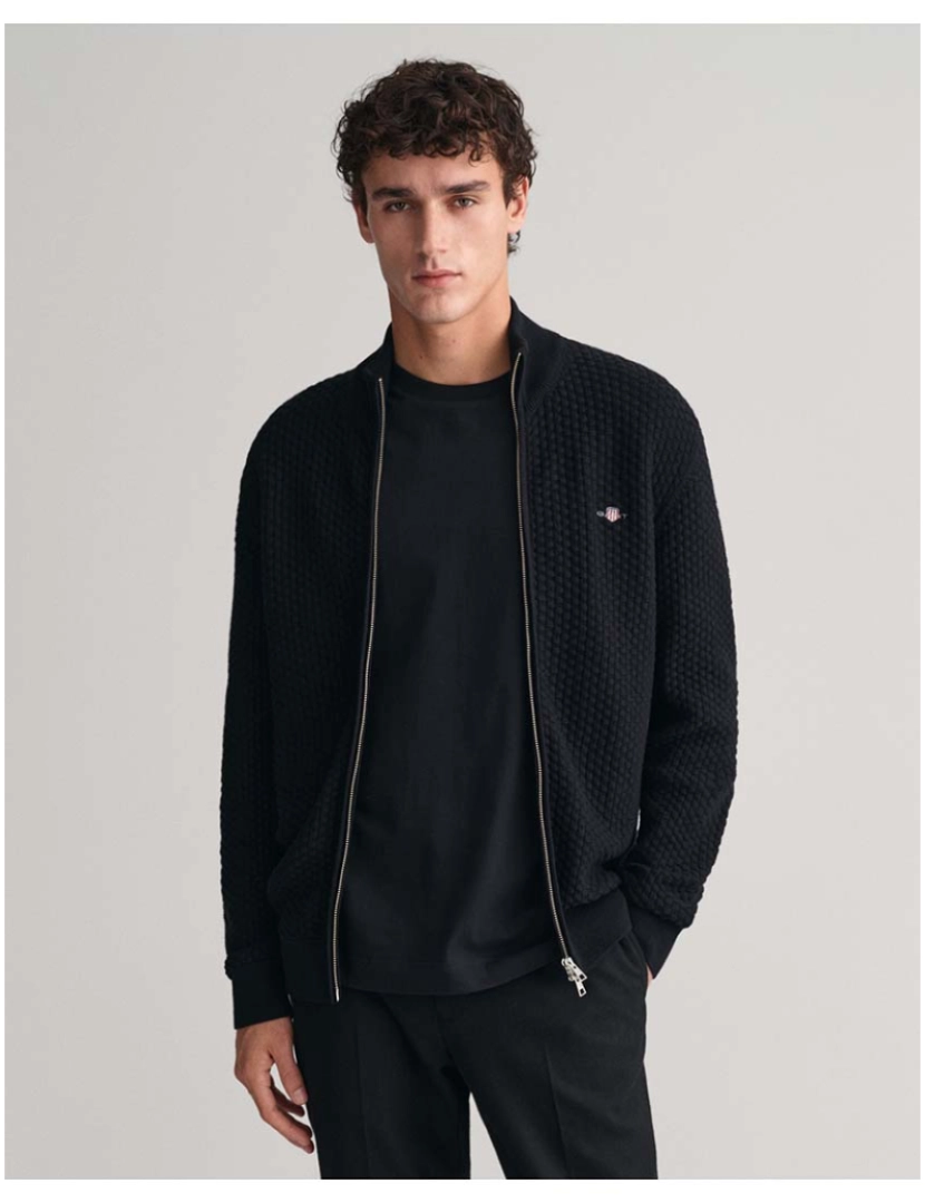 Gant - Cardigan Homem Preto