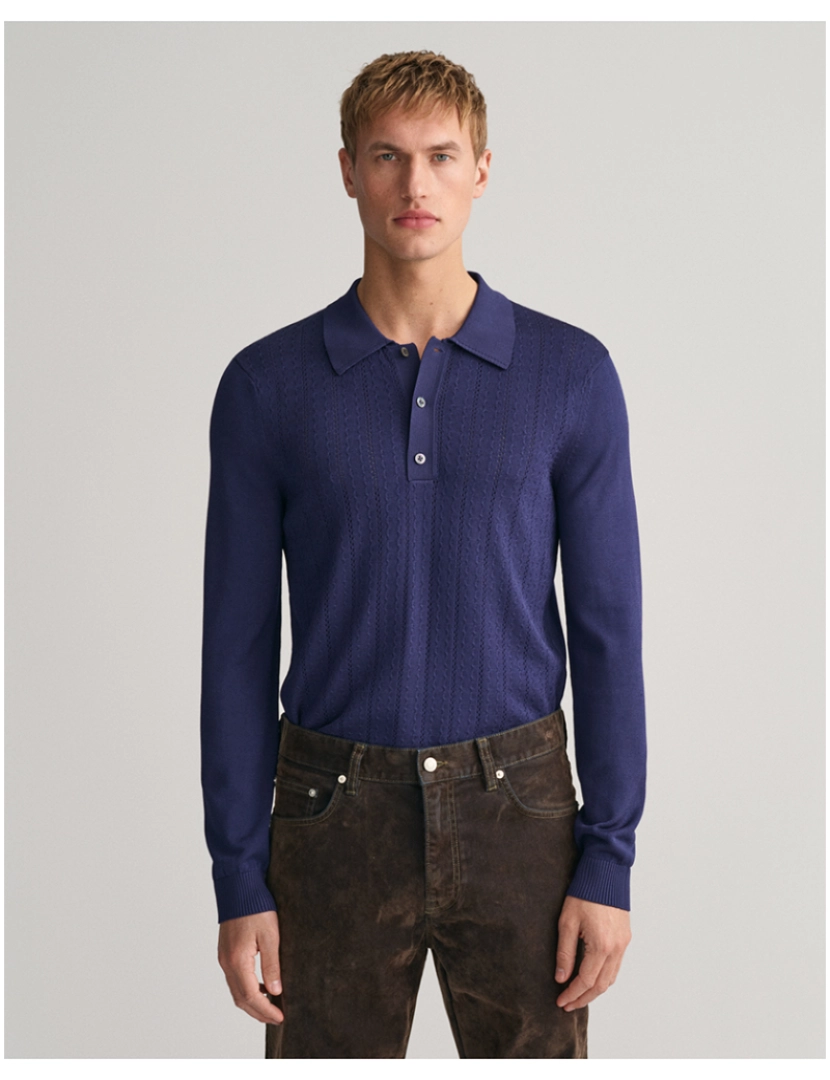 Gant - Pullover de Homem Azul