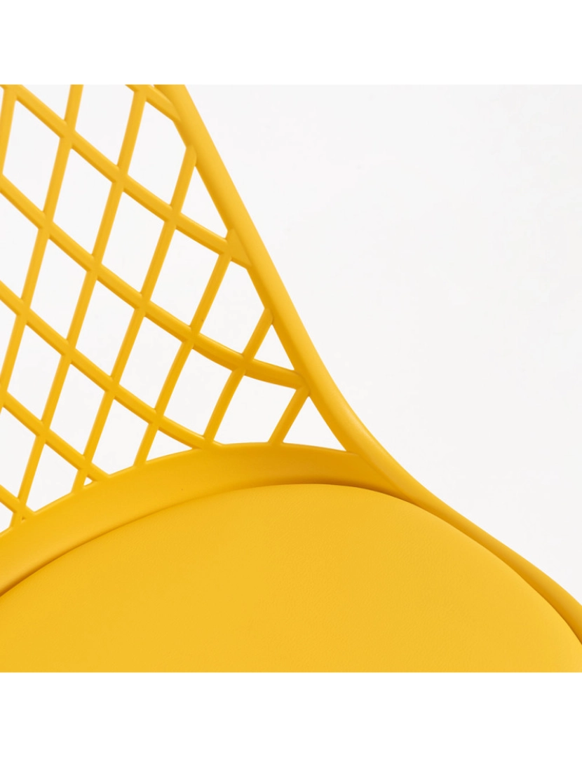 imagem de Pack 4 Cadeiras Mima - Amarelo5