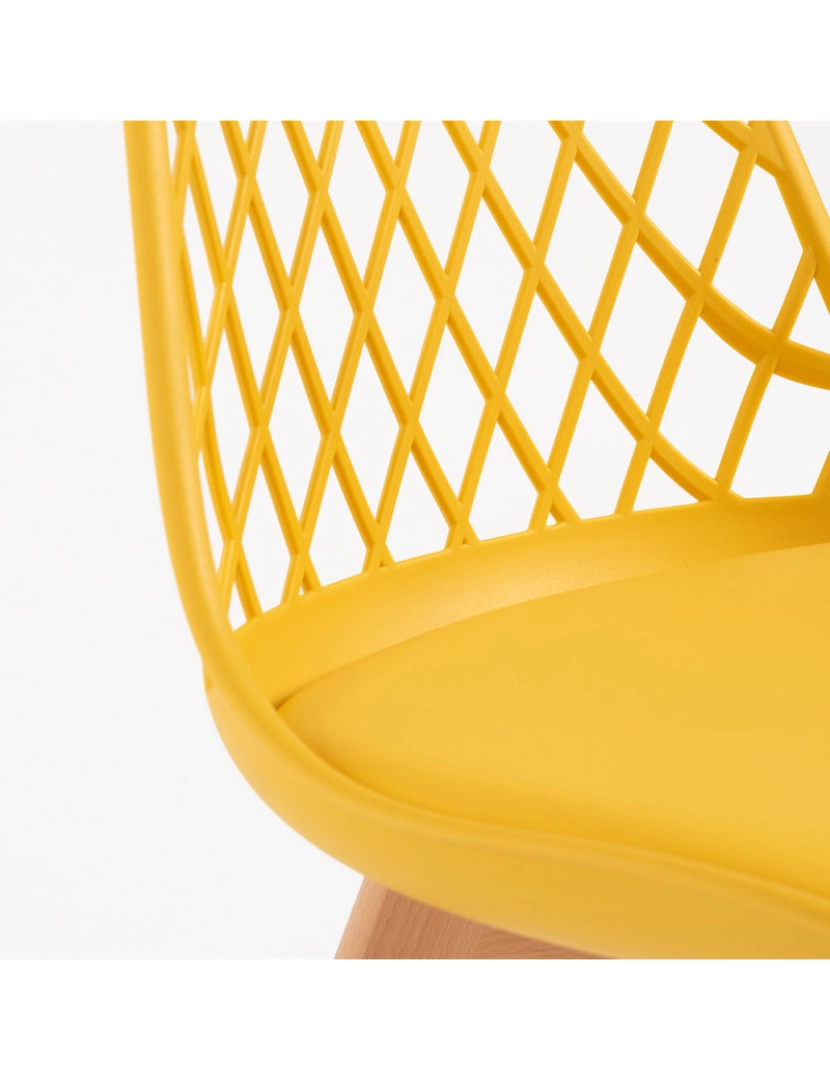 imagem de Pack 4 Cadeiras Mima - Amarelo6