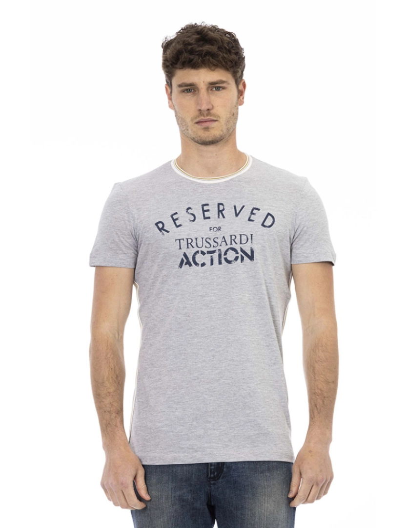 Trussardi - T-shirt Homem Cinza