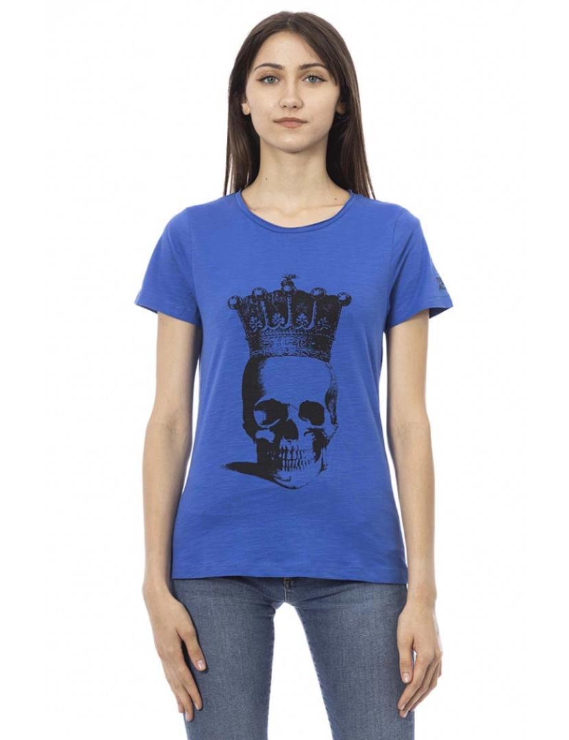 Trussardi - T-shirt Senhora Azul