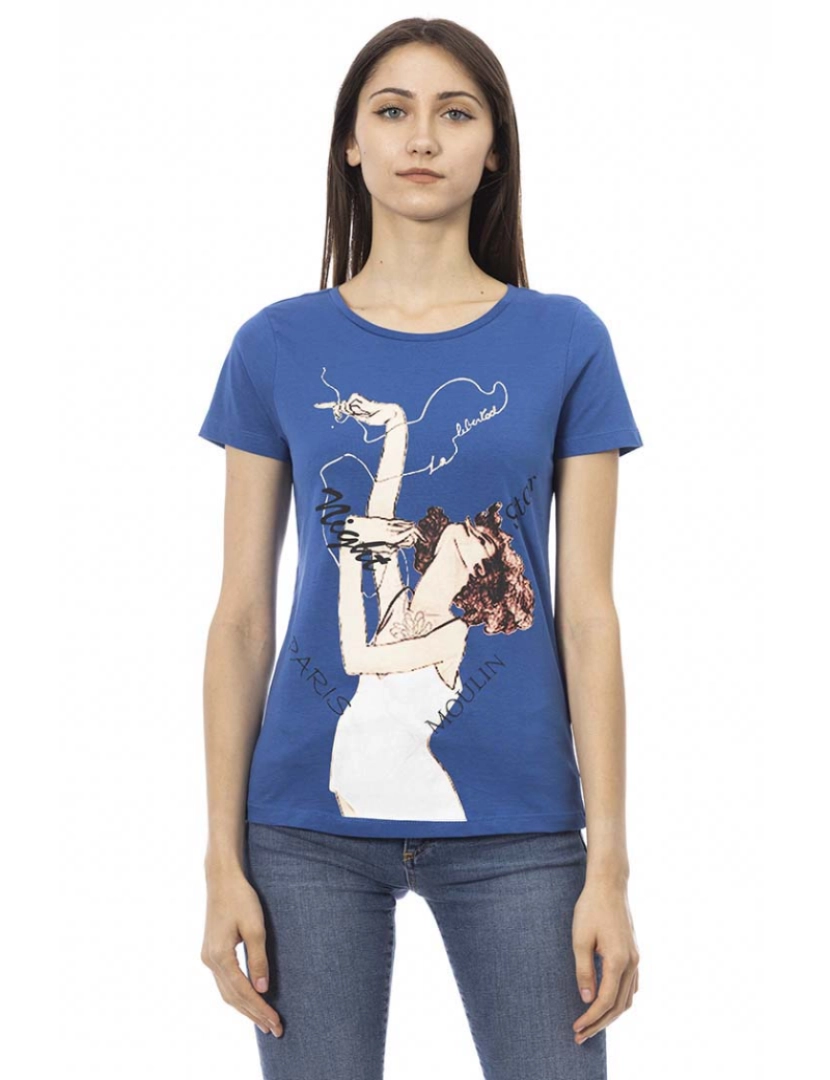Trussardi - T-shirt Senhora Azul