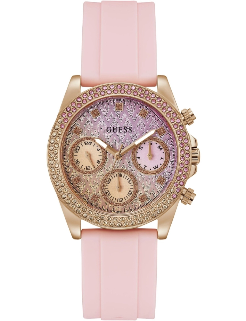 Guess - Relógio Guess  Sparkling Pink GW0032L4