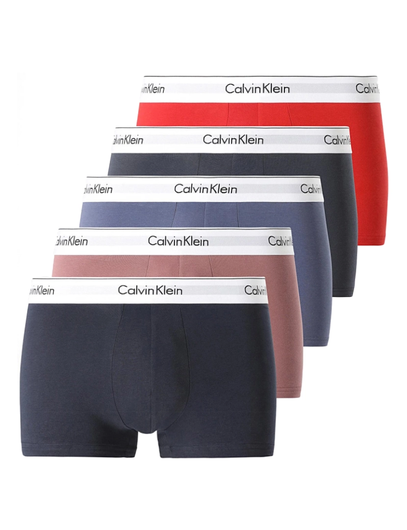 Calvin Klein - Calvin Klein 5-Pack Boxers Multicolorido