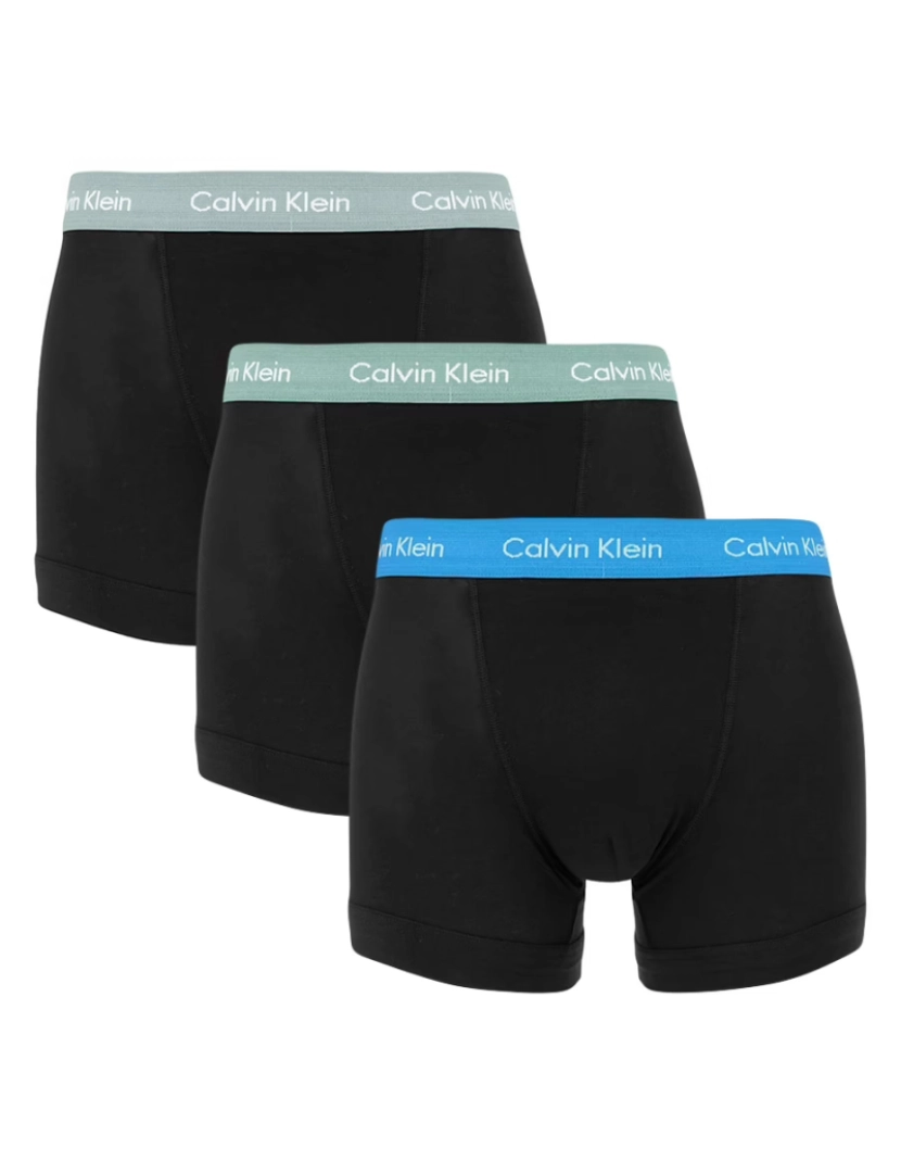 imagem de Calvin Klein 3-Pack Boxers Negro1