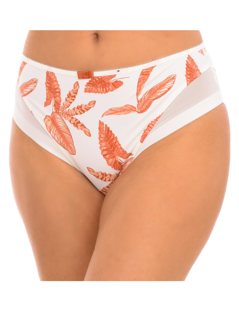 DIM - Cuecas Senhora Creme e Laranja