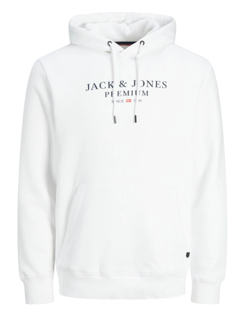 Jack & Jones - Jack & Jones Archie Sweat Hood  Branco