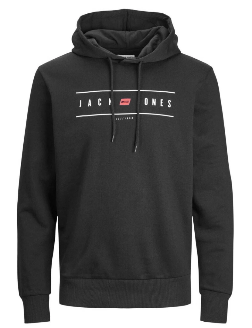 imagem de Jack & Jones Elliot Sweat Hood Negro1