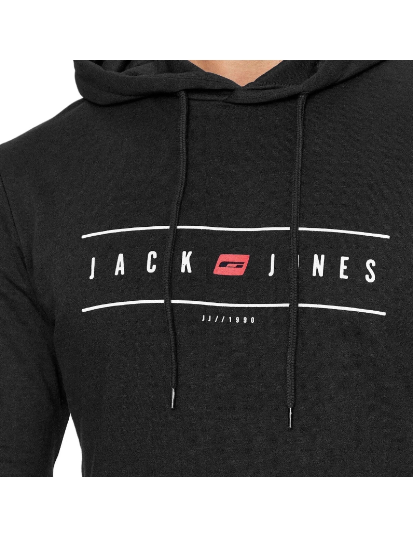 imagem de Jack & Jones Elliot Sweat Hood Negro3