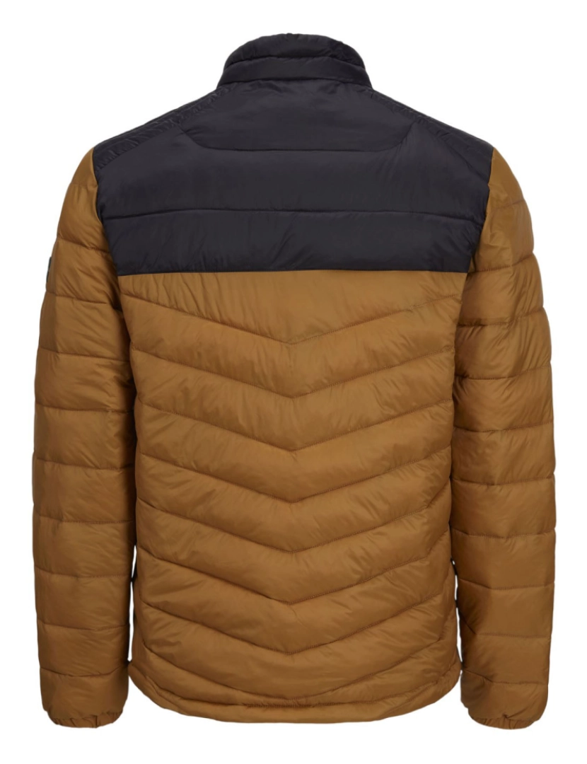 imagem de Jack & Jones Hero Puffer Collar Marrom3