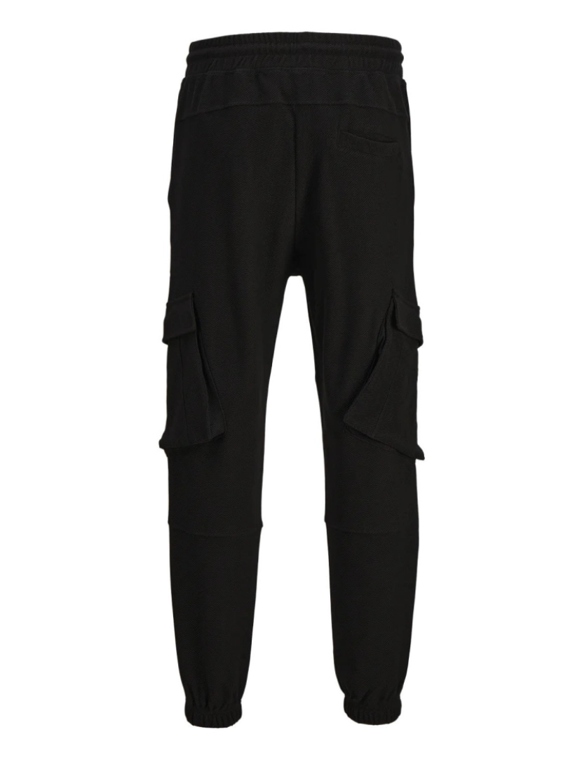 imagem de Jack & Jones Kane Classic Twill Sweat Cargo Pant Negro3