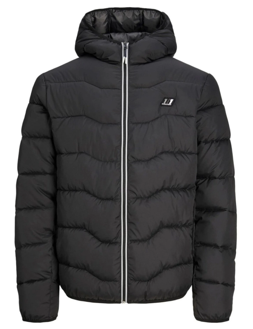 Jack & Jones - Jack & Jones Jorsky Puffer Hood Negro