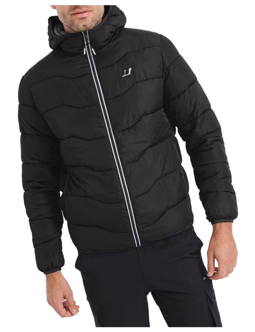 imagem de Jack & Jones Jorsky Puffer Hood Negro3