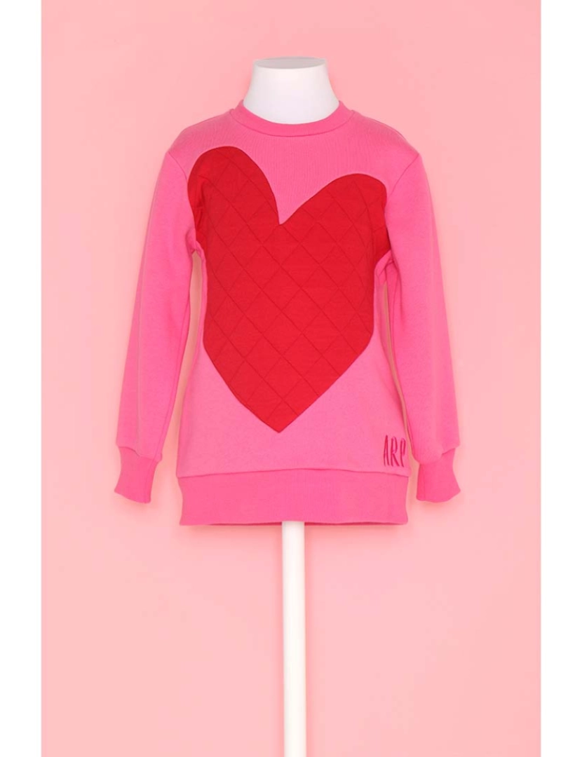 Agatha Ruiz De La Prada - Sweatshirt menina Comfy Sweat Shirt Arp Rosa