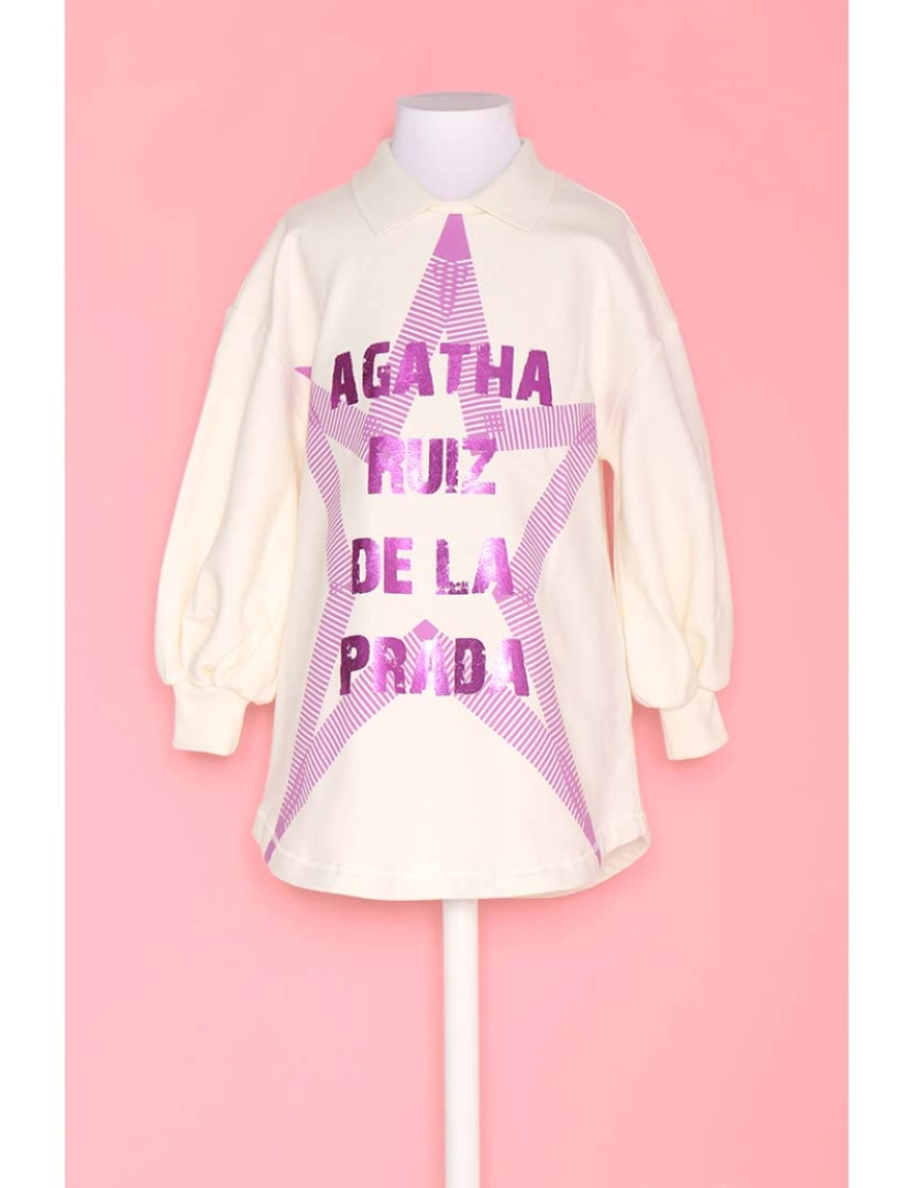 Agatha Ruiz De La Prada - Sweatshirt menina Dancers Sweat Shirt Arp Pérola