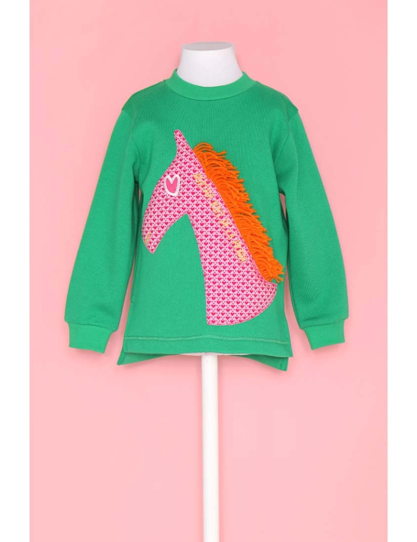 Agatha Ruiz De La Prada - Sweatshirt menina Toasty Sweat Shirt Arp Verde