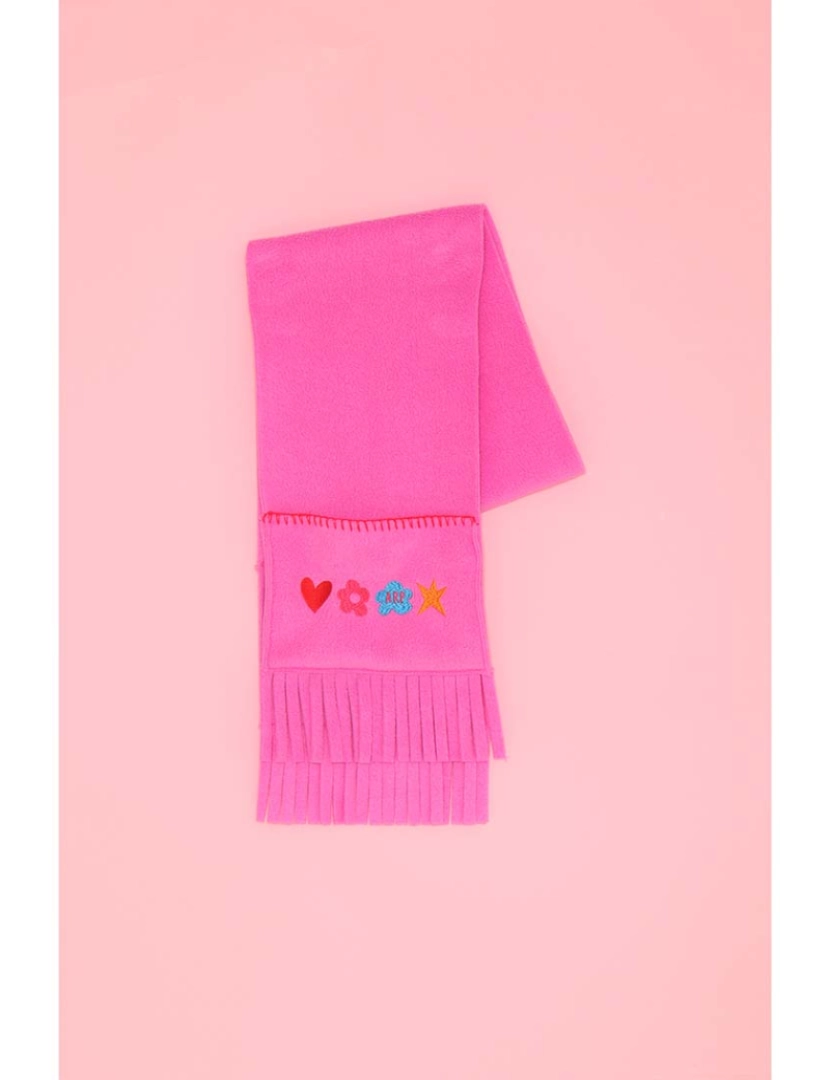 Agatha Ruiz De La Prada - Cachecol menina Essentials Scarf Arp Rosa