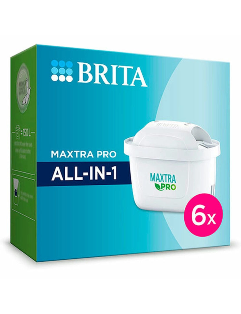 Brita - Filtro para Caneca Filtrante Brita Pro All in 1 6 Unidades