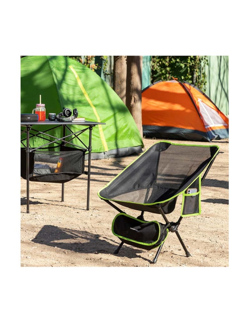 Innovagoods - Silla de Camping Plegable Folstul InnovaGoods