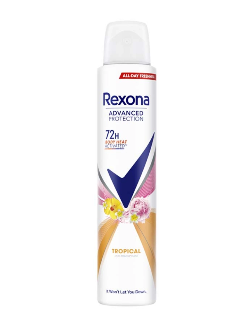 Rexona - Desodorizante Spray Tropical 72h Rexona 200ml