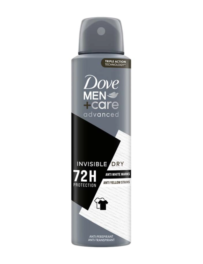 Dove - Desodorizante Spray Men Invisible Dry Dove Men 72h