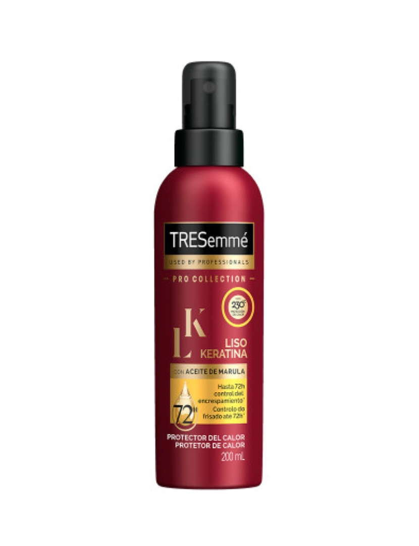 Tresemmé - Spray Protector de Calor Liso Keratina TRESemmé 200ml