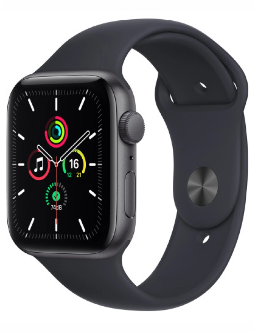 Apple - Apple Watch SE 44mm GPS Caixa de Alumínio  Cinza