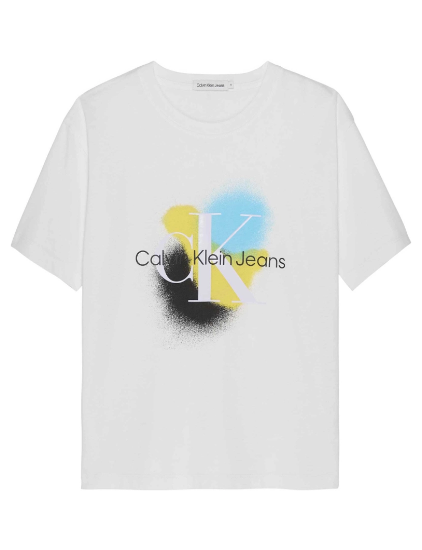 Calvin Klein - Calvin Klein T-Shirt Com Estampa Spray Colocada