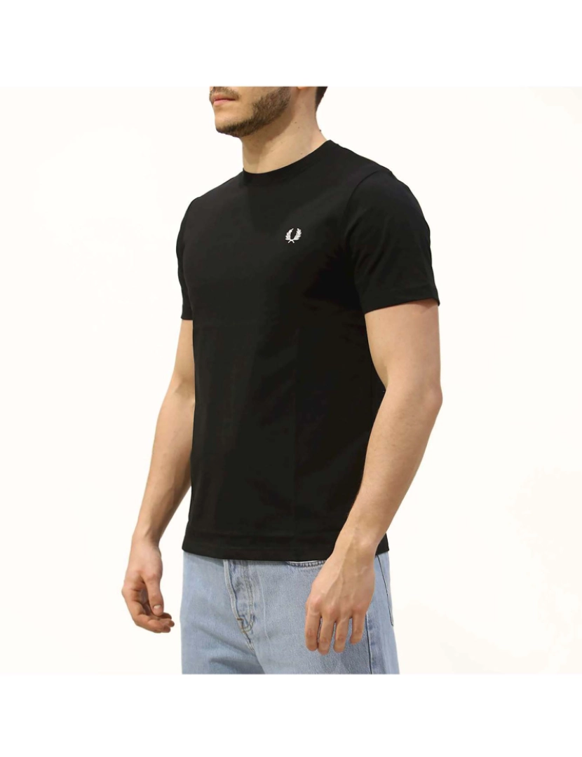 imagem de T-Shirt Com Pescoço Fred Perry2