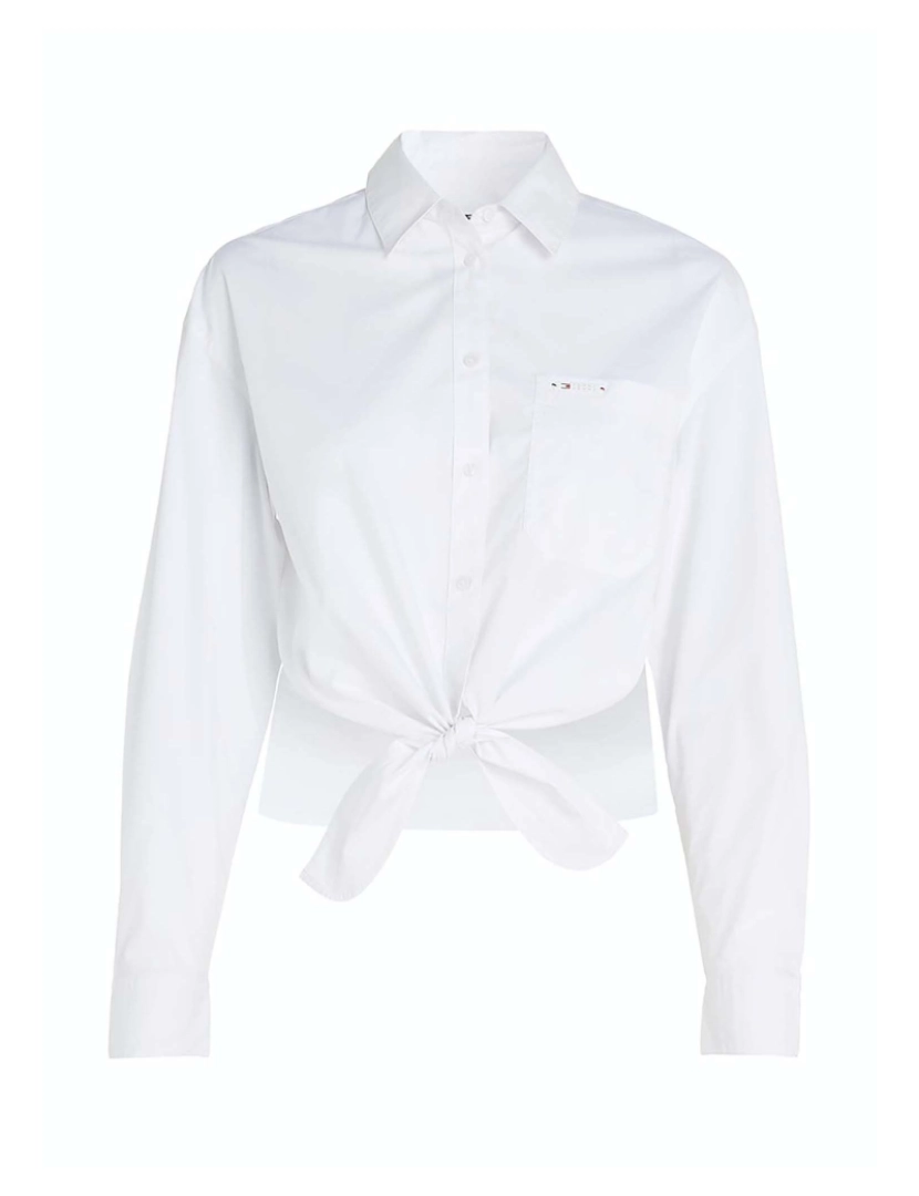 imagem de Camisa Tommy Jeans Tjw Front Tie1