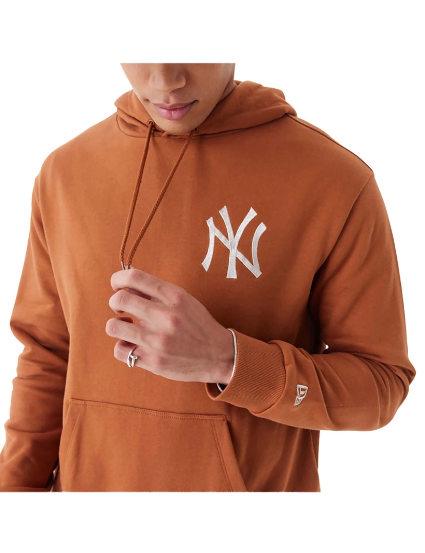 imagem de New Era League Sweatshirt Essntls Os Hoody Neyyan Ebrstn4