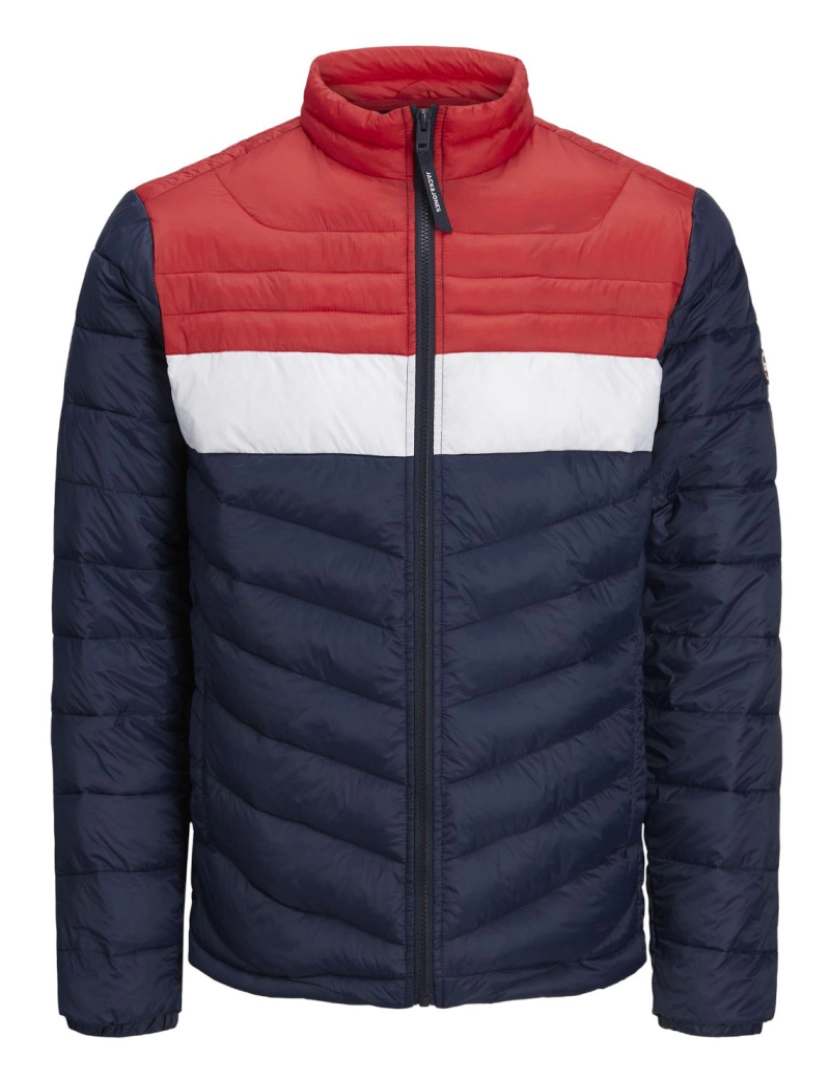 imagem de Jack & Jones Hero Puffer Collar Azul2