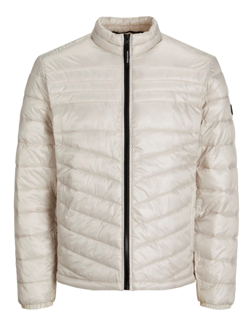 imagem de Jack & Jones Hero Puffer Collar Bege1