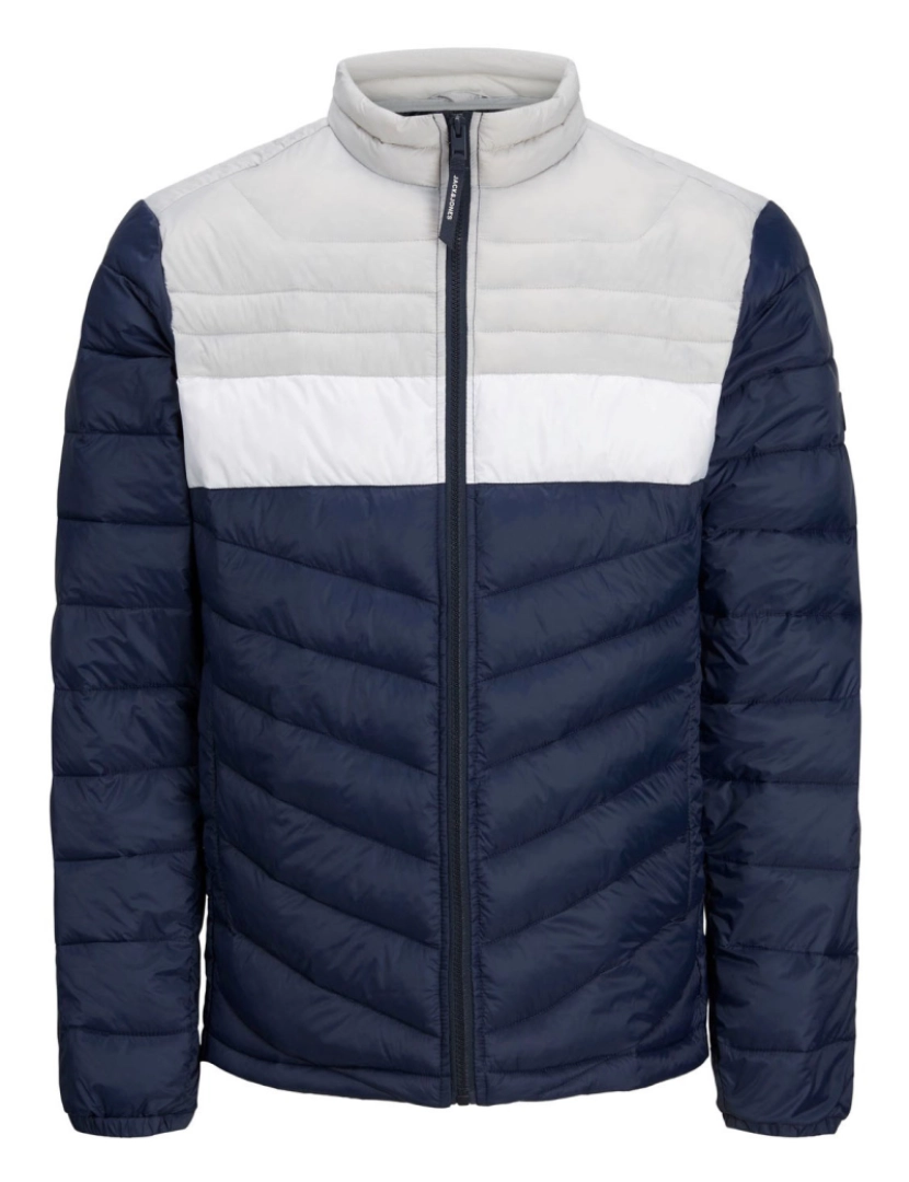 imagem de Jack & Jones Hero Puffer Collar Azul2