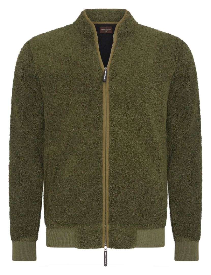 imagem de Cappuccino Italia Sherpa Fleece Vest Verde3