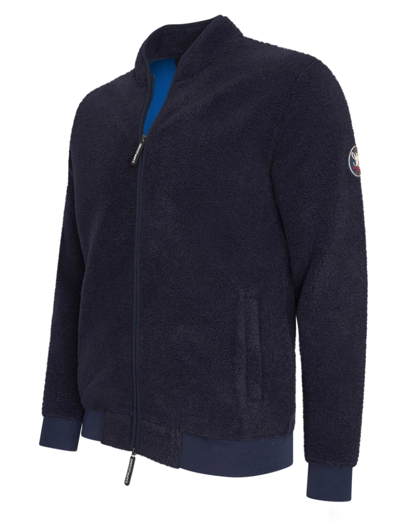 Cappuccino Italia - Cappuccino Italia Sherpa Fleece Vest Azul