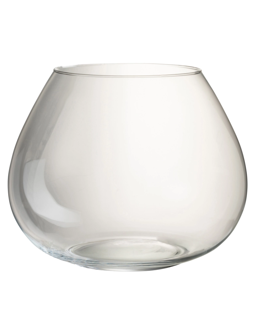 J-Line - J-Line Vase Fie Glass Transparente Grande