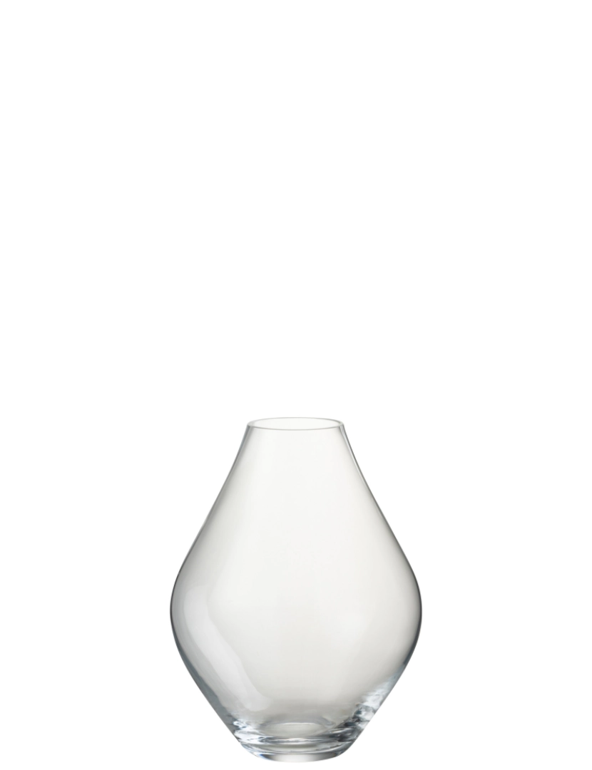 imagem de J-Line Abby Vase Glass Transparente Grande1