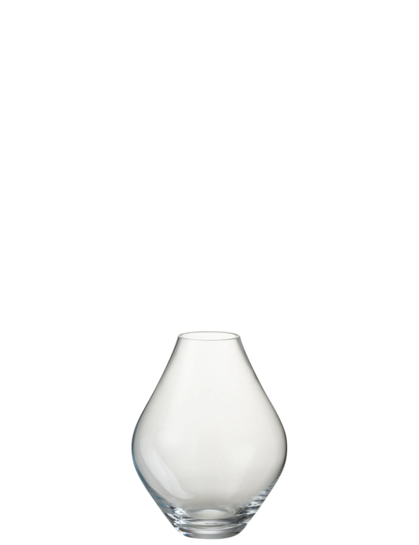 J-Line - J-Line Vase Abby vidro transparente pequeno