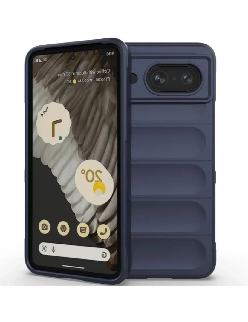 imagem de Capa bunker para Google Pixel 7A Azul Escuro2