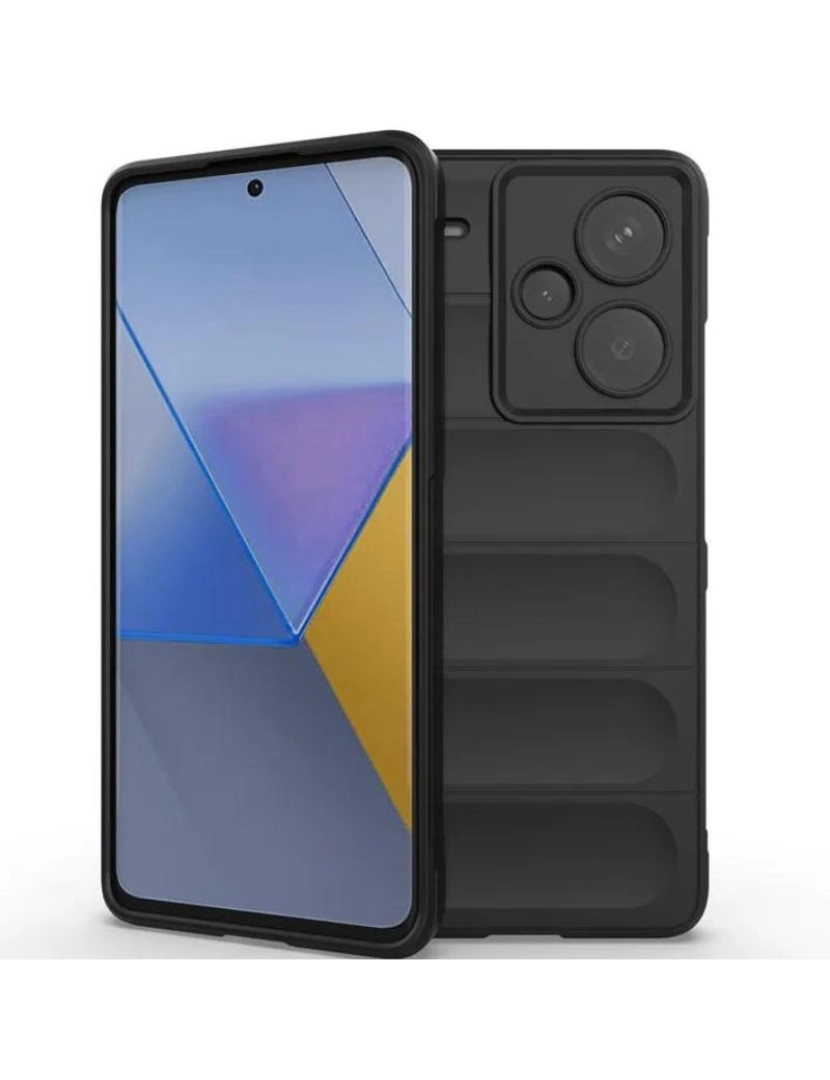 imagem de Capa bunker para Xiaomi 12 Preto2