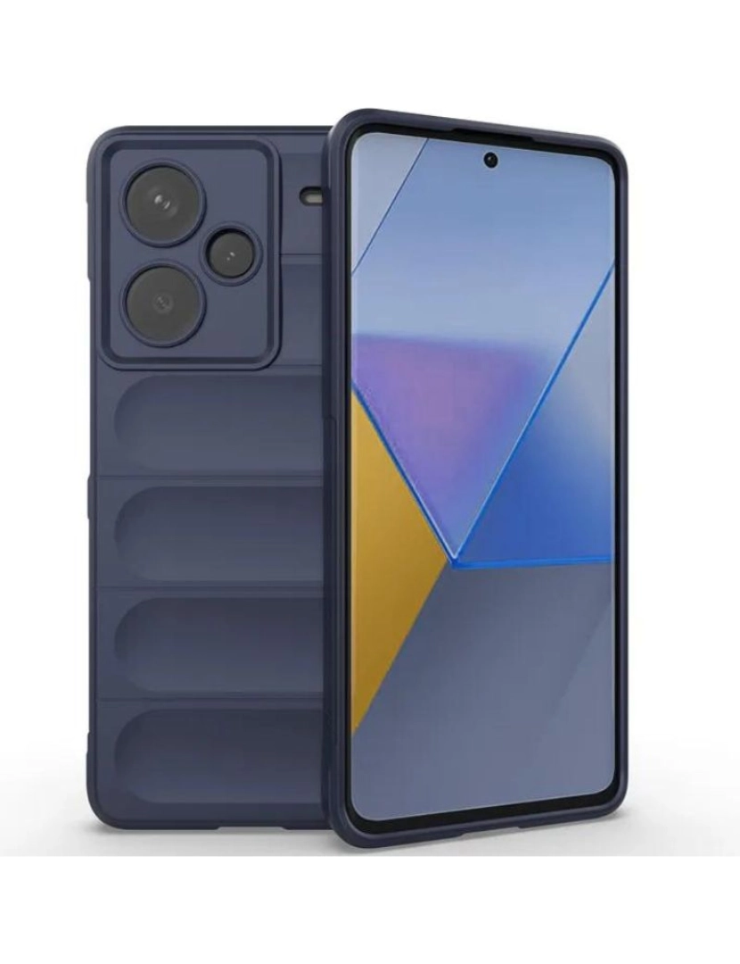 imagem de Capa bunker para Xiaomi 12 Lite Azul escuro1