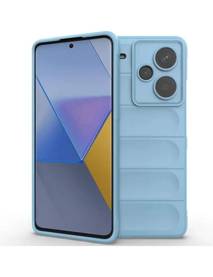 imagem de Capa bunker para Xiaomi 12 Azul Claro2