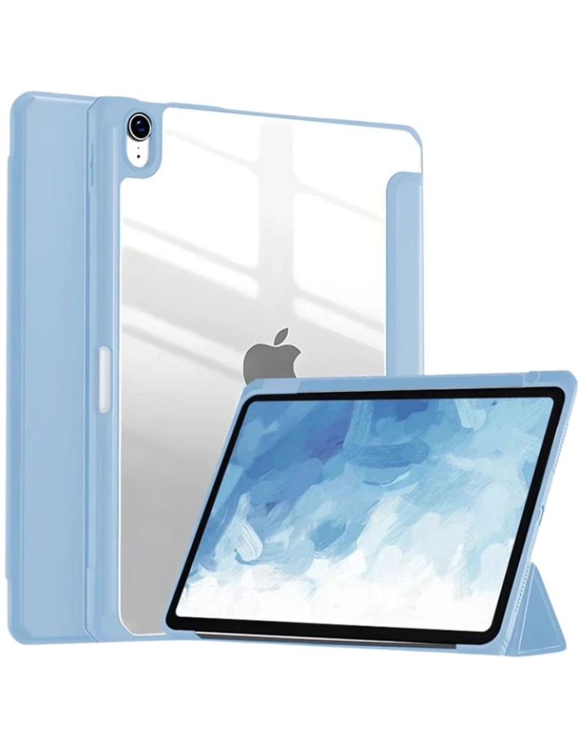 imagem de Capa Crystal Folio para Ipad 10.9 2022 Azul2