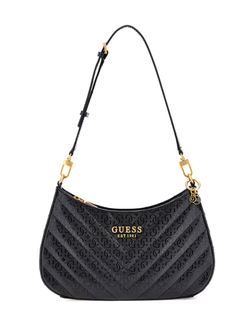 Guess - Bolsa de Ombro Senhora Preto