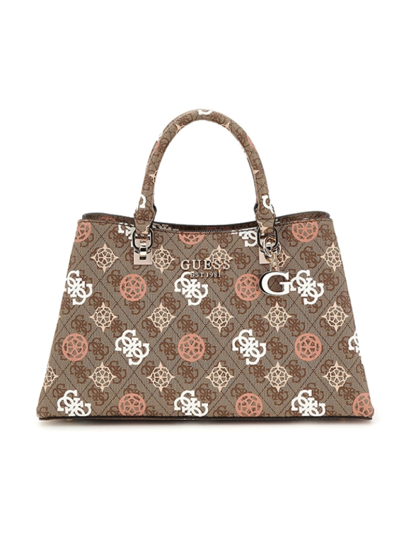 Guess Jeans - Bolsa Stachel Senhora Latte Multi