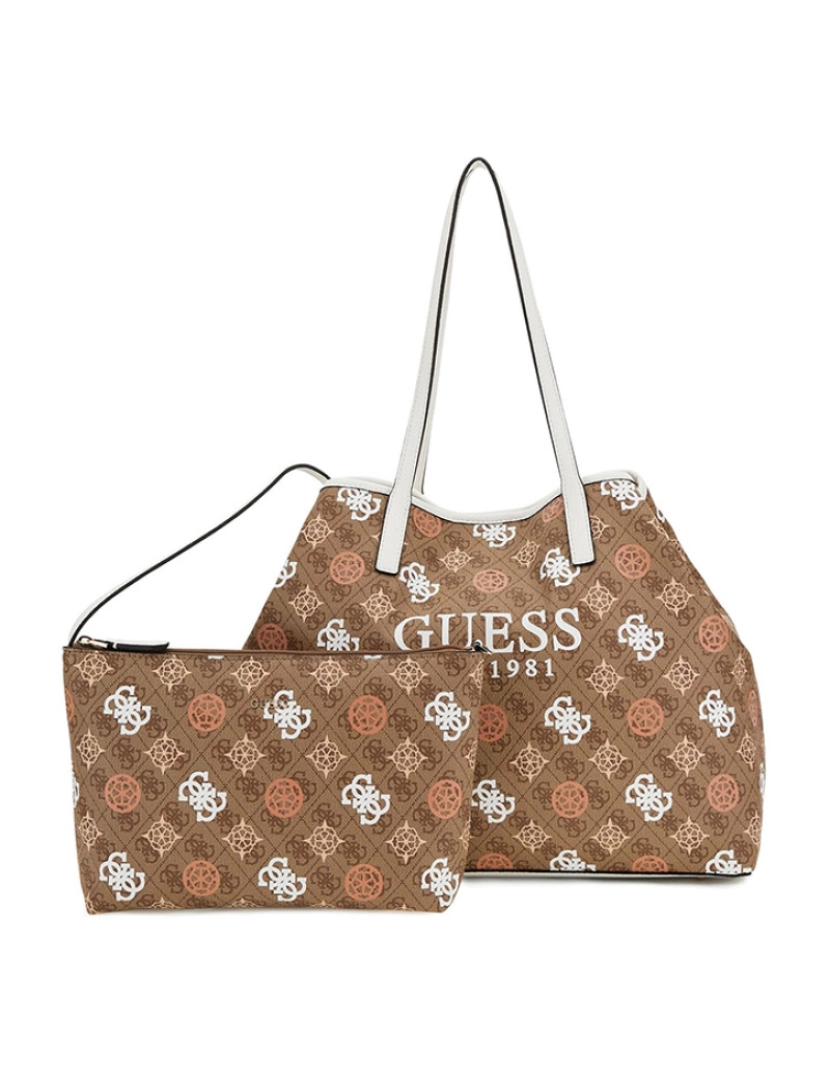 Guess - Mala Tote Senhora Latte Multi