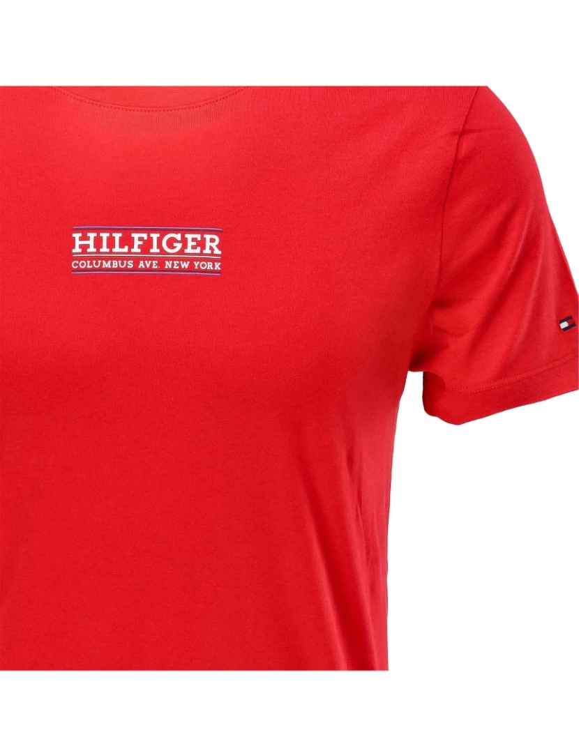 imagem de T-Shirt Tommy Hilfiger Pequena Tee Hilfiger3